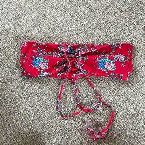 Zaful bandeau bikini top
